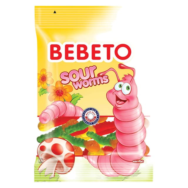 Renkli Solucanlar 80 Gr