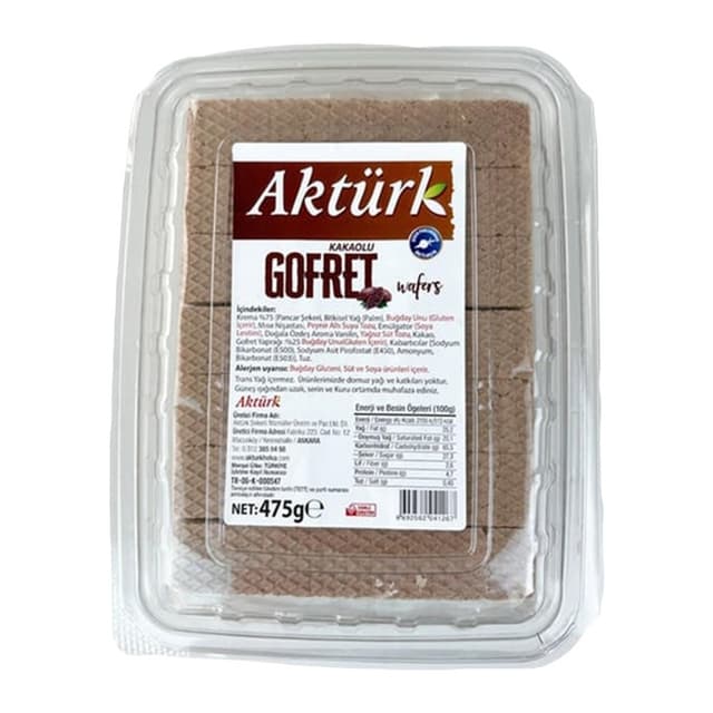 Kakaolu Gofret 475 Gr