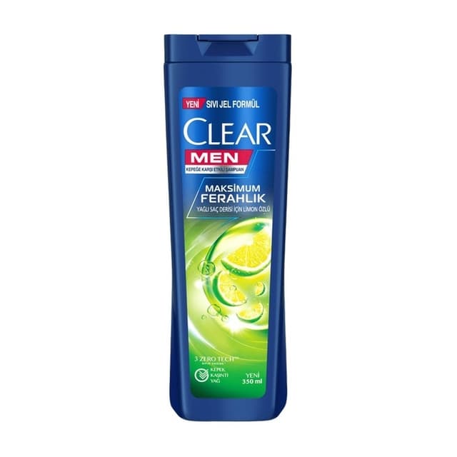 Men Yağlı Saç Derisi İçin Maksimum Ferahlık Limon Özlü Şampuan 350 Ml