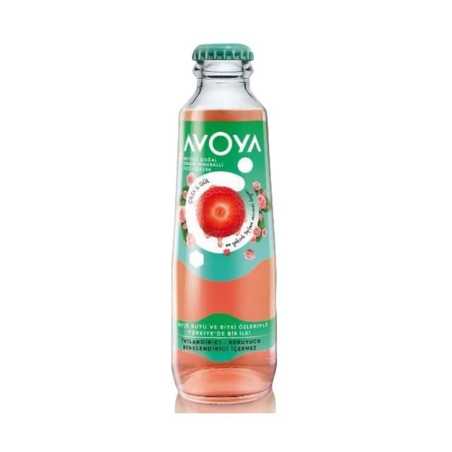 Maden Suyu Çilek & Gül Aromalı 200 Ml