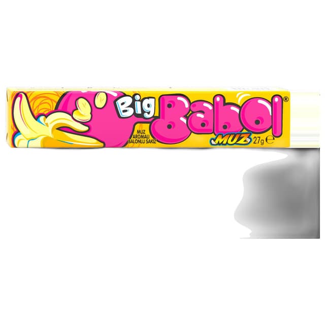 Muz Aromalı Balonlu Sakız 27 Gr
