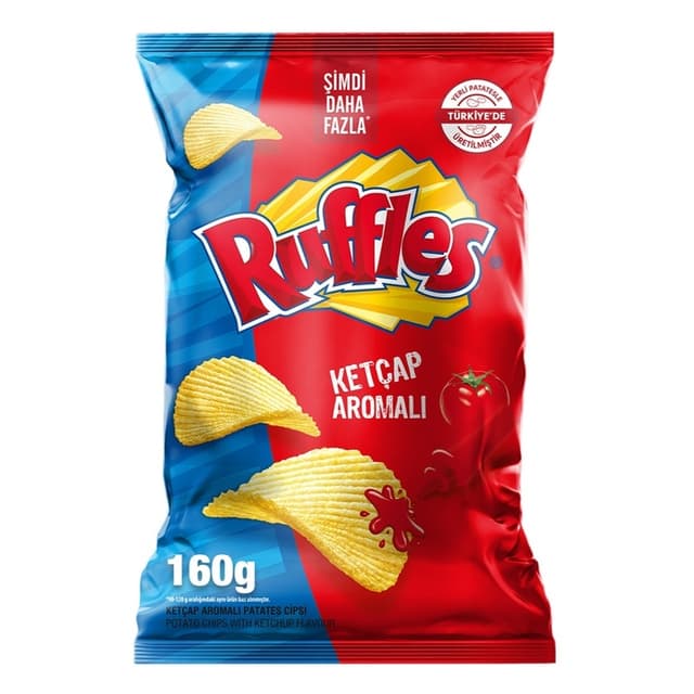 Ketçap Aromalı Patates Cipsi Parti Boy 160 Gr