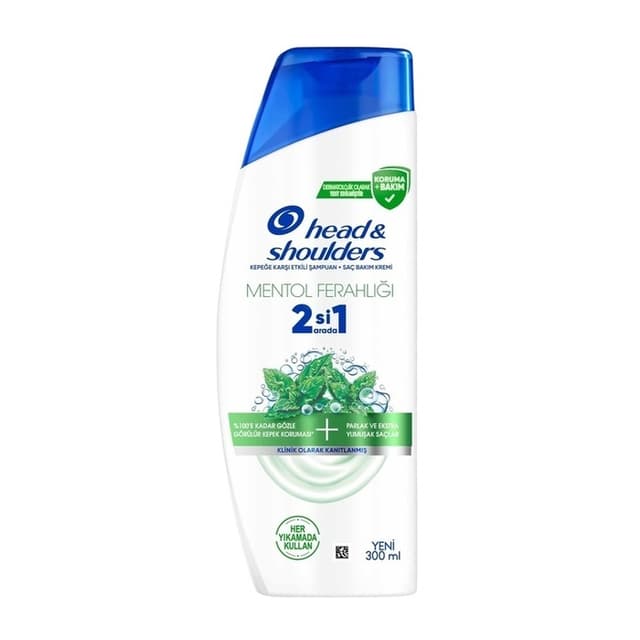 Mentol Ferahlığı 2'si 1 Arada Şampuan 300 Ml