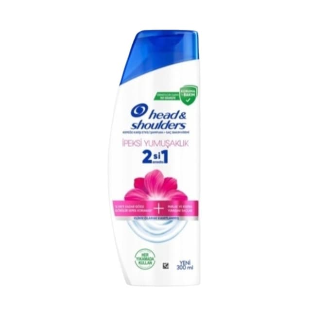 2'si 1 Arada Ipeksi Yumusaklik Kepek Karşıtı Şampuan 300 Ml