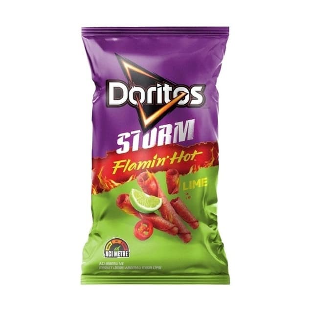 Storm Flamin Hot Lime 125 Gr