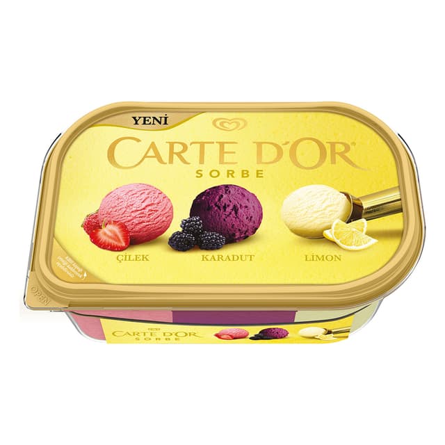 Classic Çilek Limon Karadut Sorbe 850 Ml