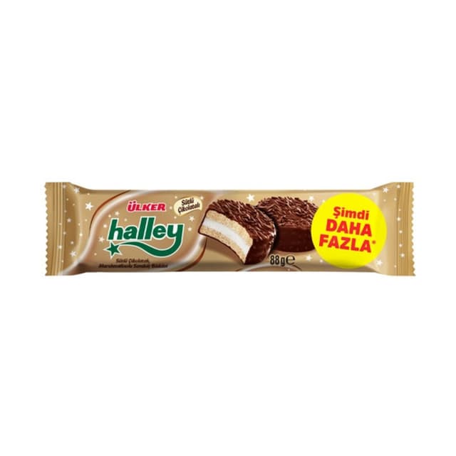 Halley Sütlü Çikolatalı Marshmallow Bisküvi 88 Gr