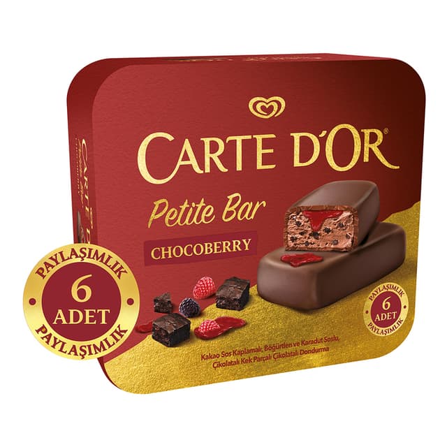 Petite Bar Chocoberry 6'lı 276 Ml