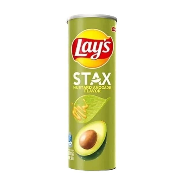 Stax Mustard Avocado Flavor Chips 90 Gr