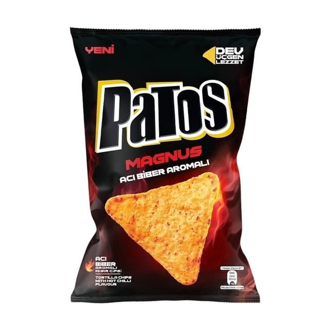 Magnus Acı Biber Aromalı Mısır Cipsi 185 Gr