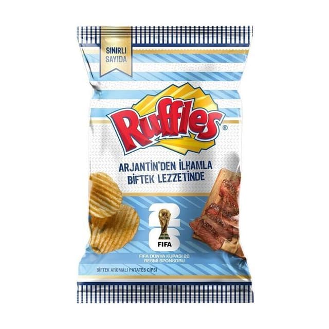 Arjantin Biftek Aromalı Patates Cipsi 105 Gr