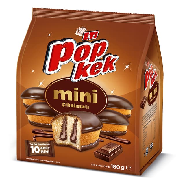 Popkek Mini Kakaolu 180 Gr