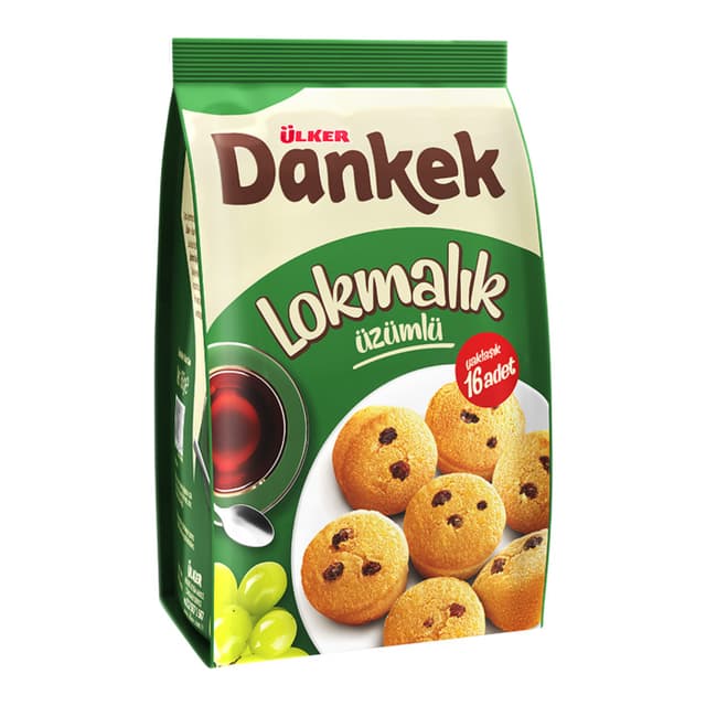 Dankek Lokmalık Üzümlü Kek 160 Gr