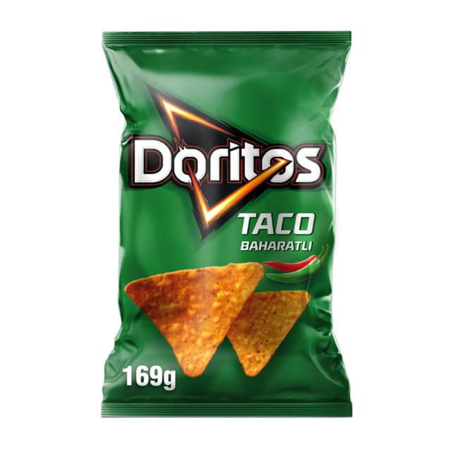 Taco Baharatlı Cips 169 Gr