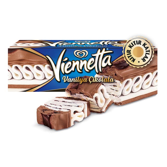 Viennetta Çikolata Vanilya 800 Ml