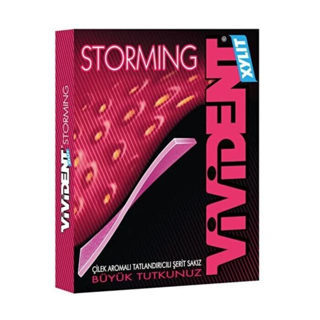 Sakız Storming Çilek Aromalı 33 Gr
