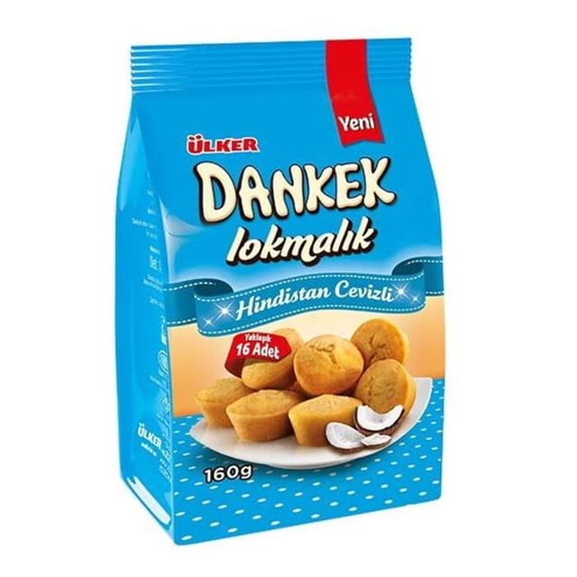 Dankek Lokmalık Hindistan Cevizli 160 Gr