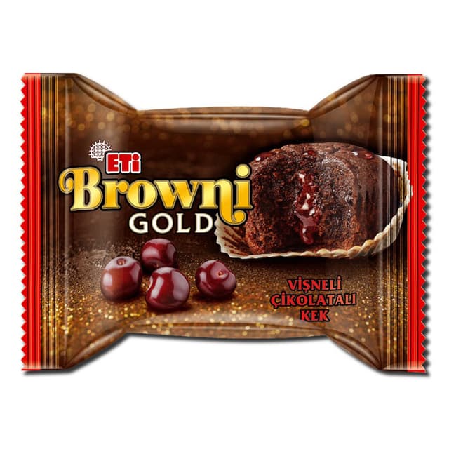 Browni Gold Vişneli Çikolatalı Kek 45 Gr