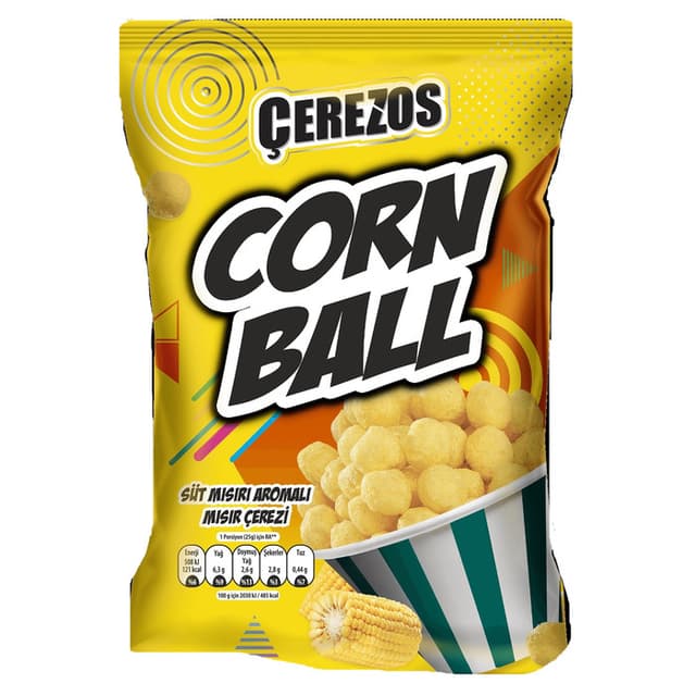 Çerezos Corn Ball 115 Gr