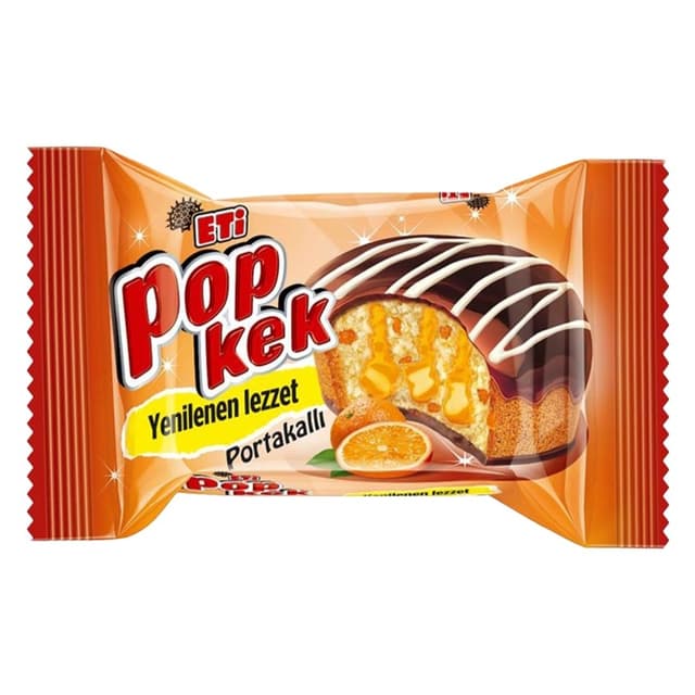 Popkek Portakallı Kek 60 Gr