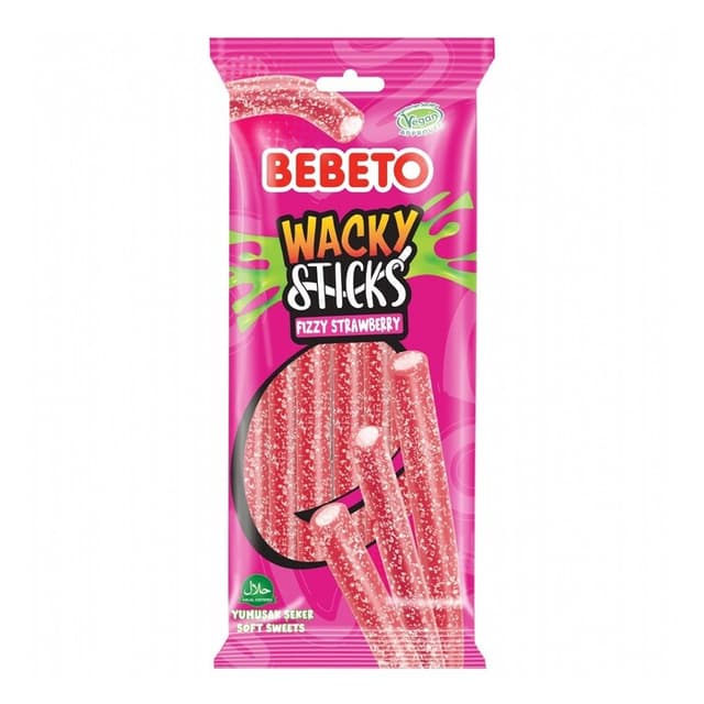 Wacky Sticks Strawberry Vanilla 75 Gr