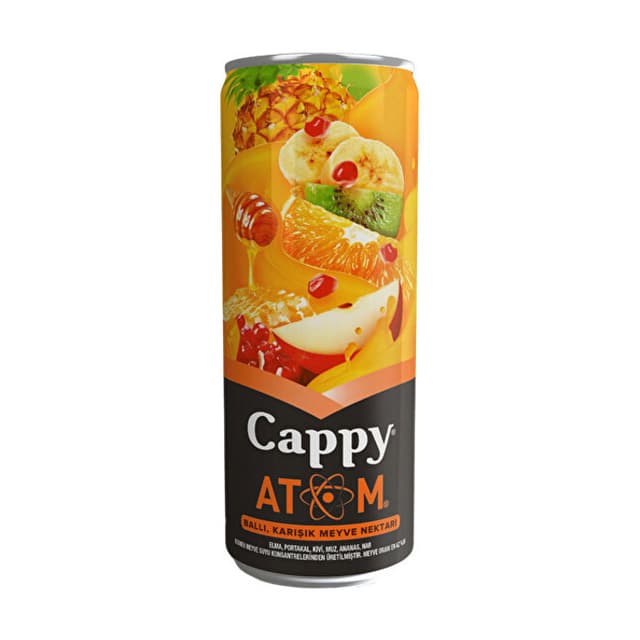 Meyve Suyu Atom Ballı & Karışık Nektarı 330 Ml