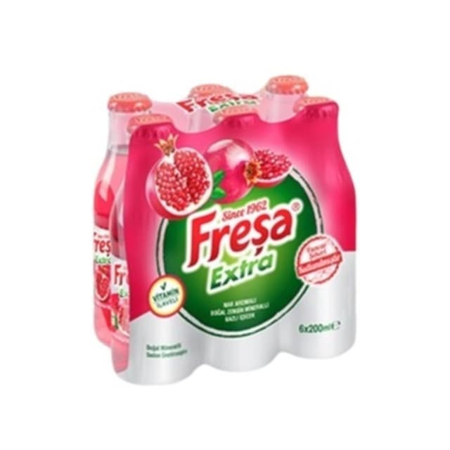 Maden Suyu Ekstra Nar Aromalı 6x200 Ml