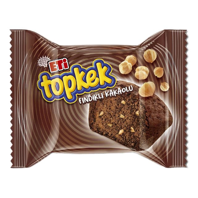 Topkek Fındıklı Kakaolu Kek 35 Gr
