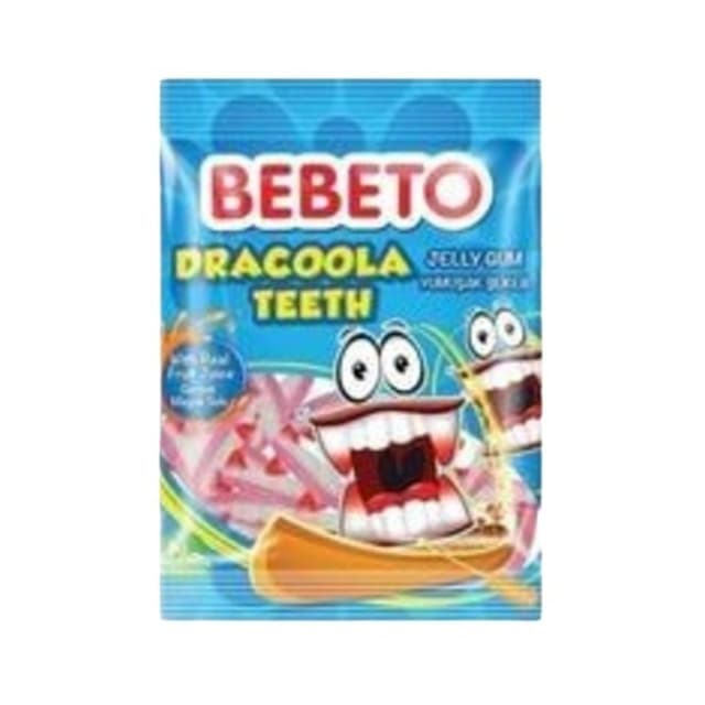 Dracoola Teeth Yumuşak Şeker Jelibon 80 gr