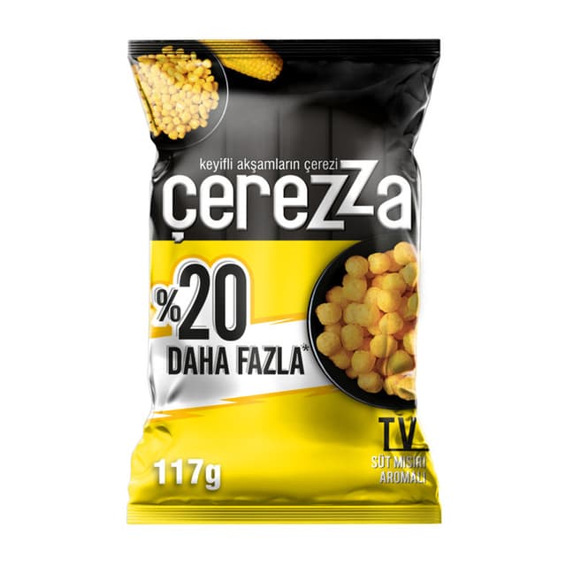 Çerezza Süt Mısır Süper Boy 117 Gr