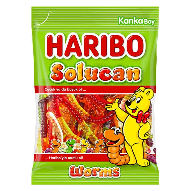Solucan Jel Şeker 80 Gr
