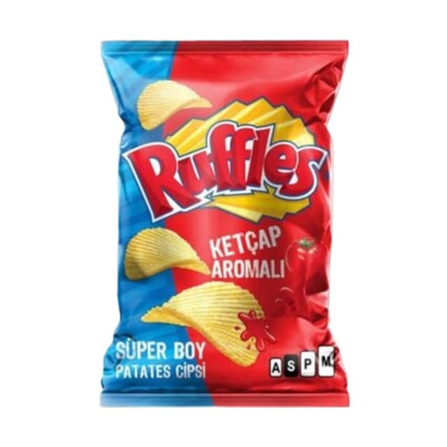 Ketçap Çeşnili Patates Cipsi Süper Boy 105 Gr