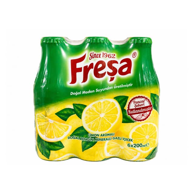 Maden Suyu Limon Aromalı 6x200 Ml